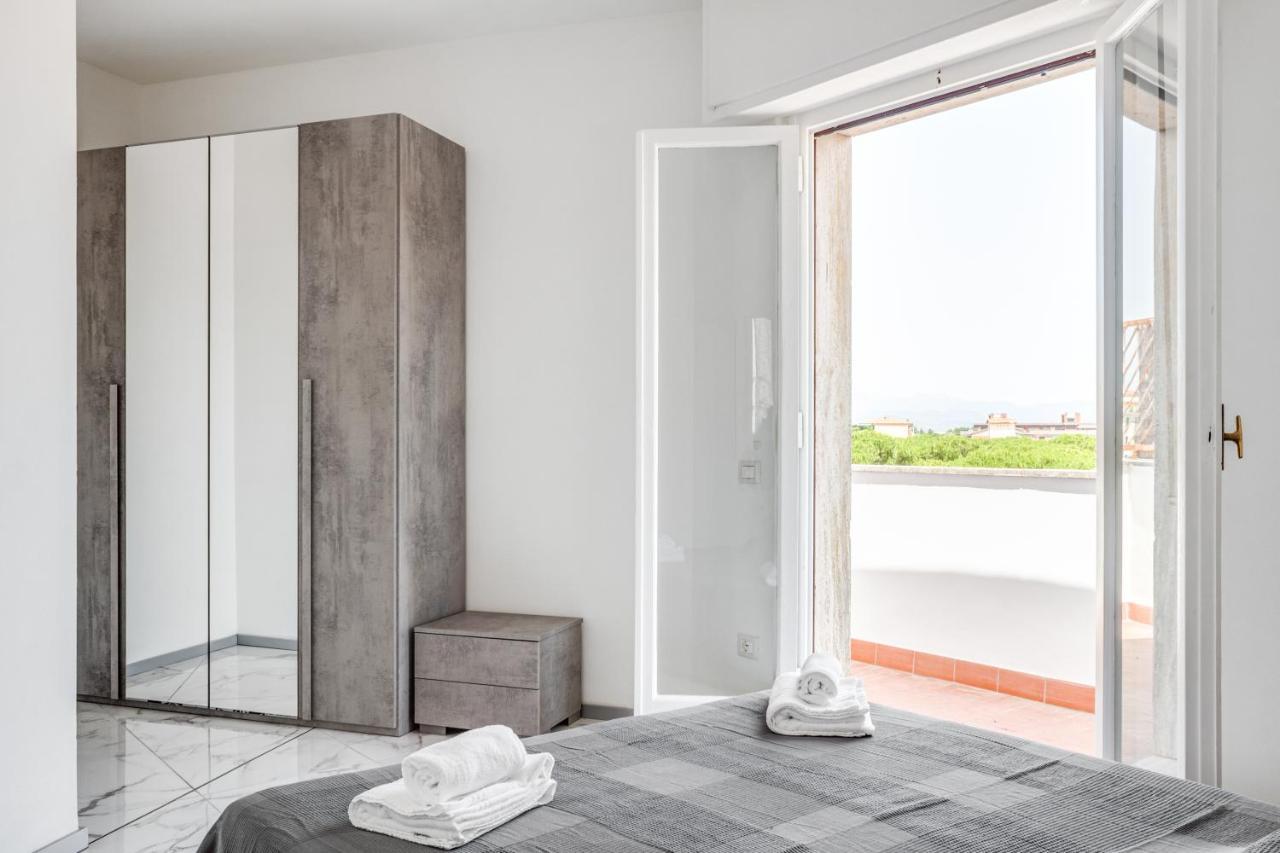 Апартаменты Modern Attics With Balconies And Panoramic View Пиза Экстерьер фото